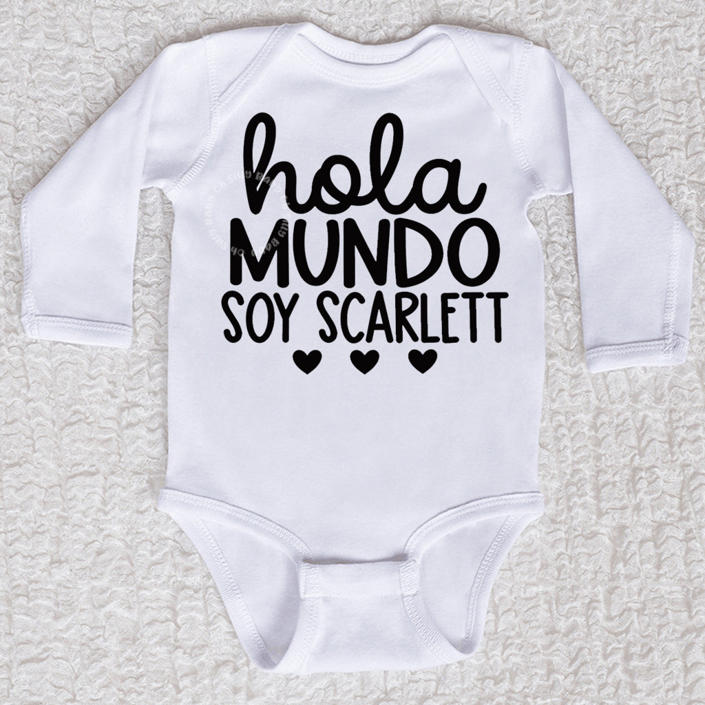 Hola Mundo Bodysuit