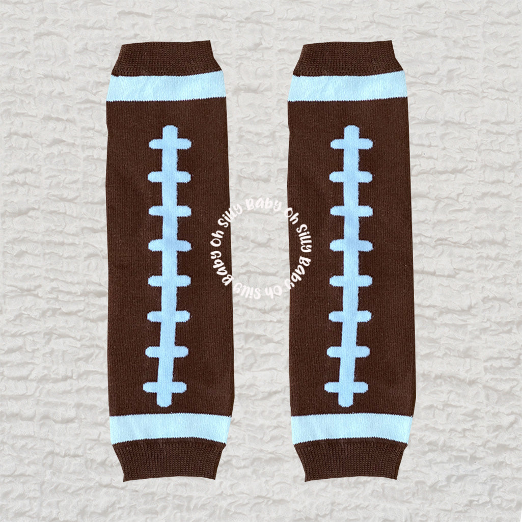 Brown Football Leg Warmer