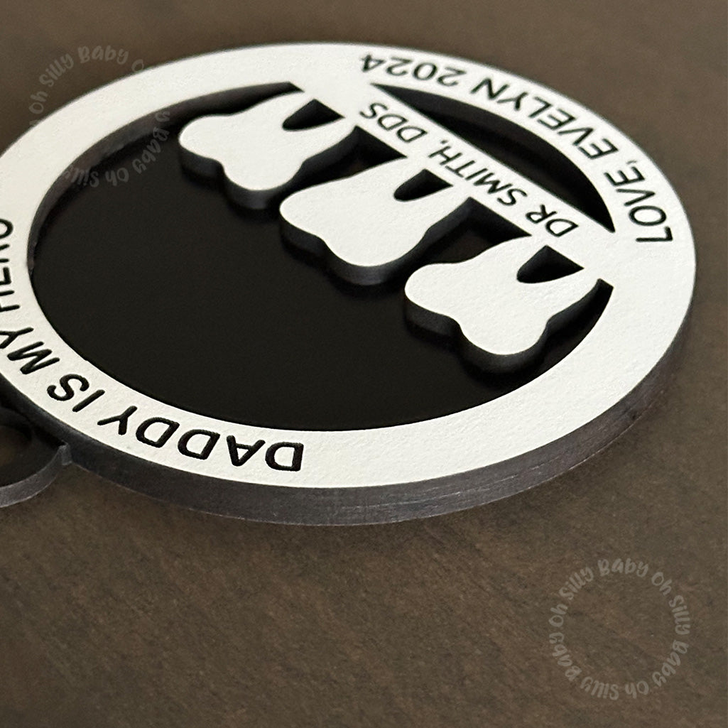 Dentist Personalized Christmas Ornament