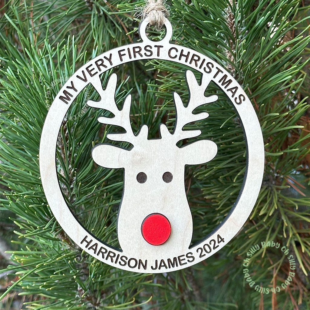 My Very First Christmas Personalized Ornament