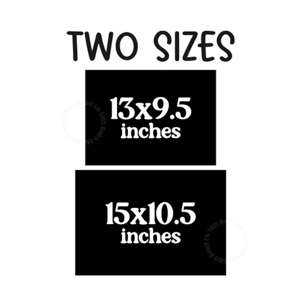 Welcome To The Ranch 3D Illusion Wood Sign Sizs