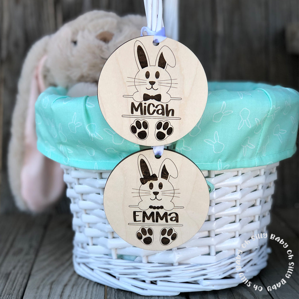 Easter Basket Name Tags