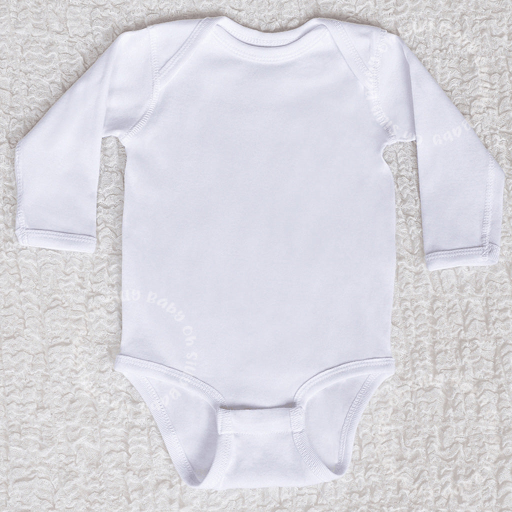 Long Sleeve White Bodysuit