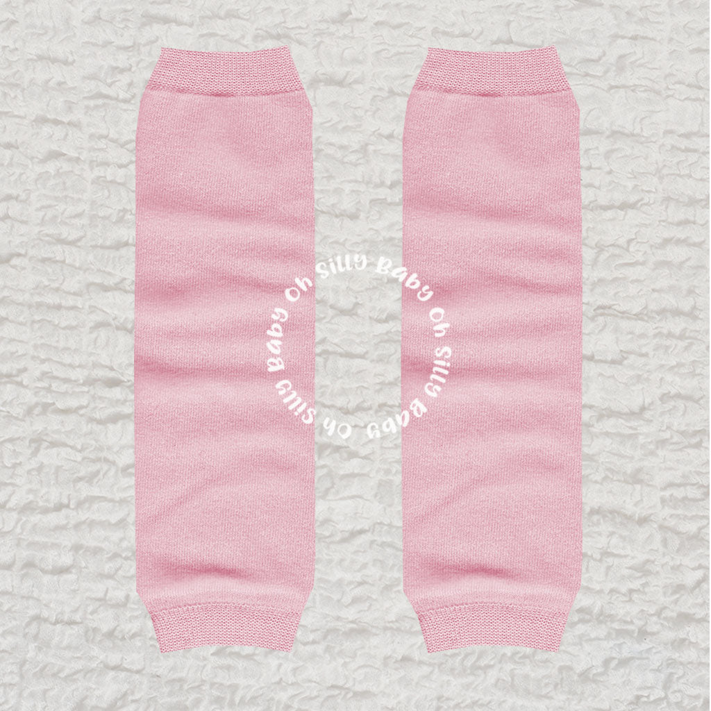 Perfectly Pink Baby Leg Warmers