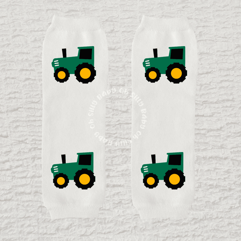 The Green Tractor Leg Warmer