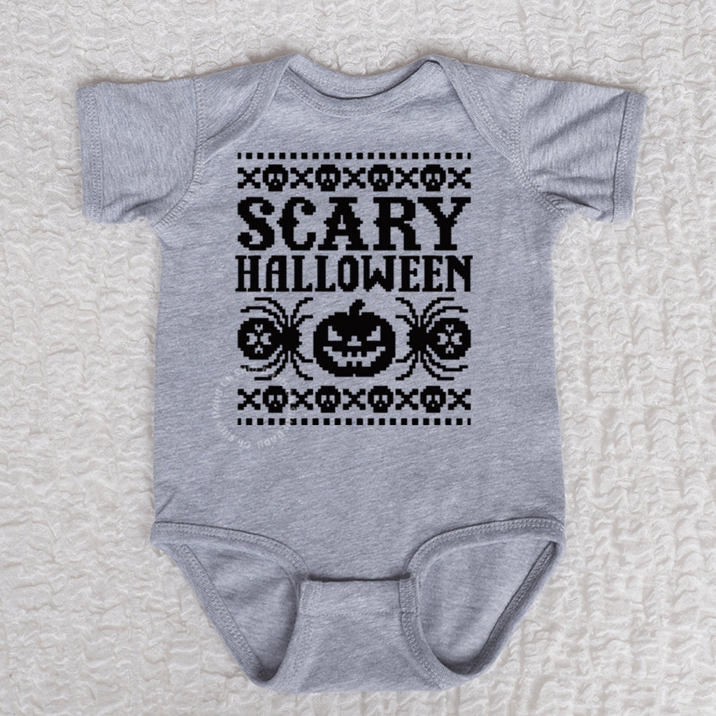 Ugly Sweater Short Sleeve Heather Bodysuit