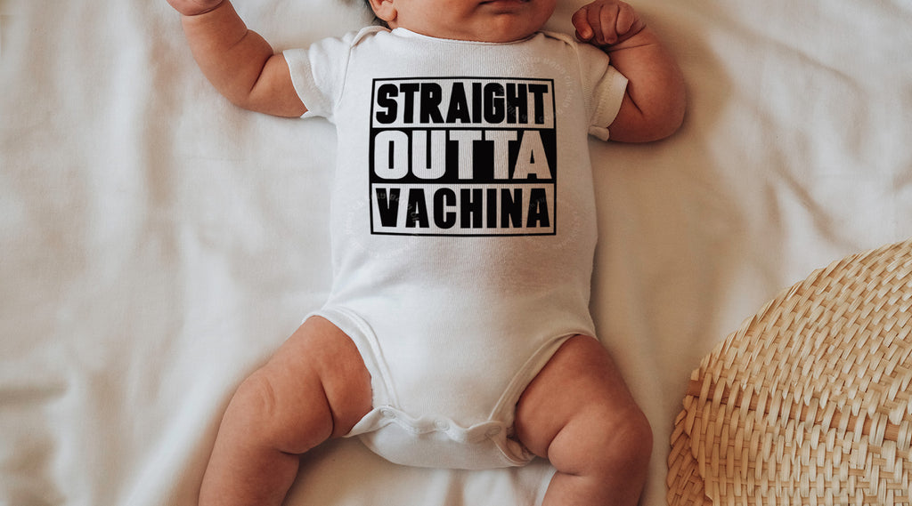Straight Outta Vachina Baby Bodysuit