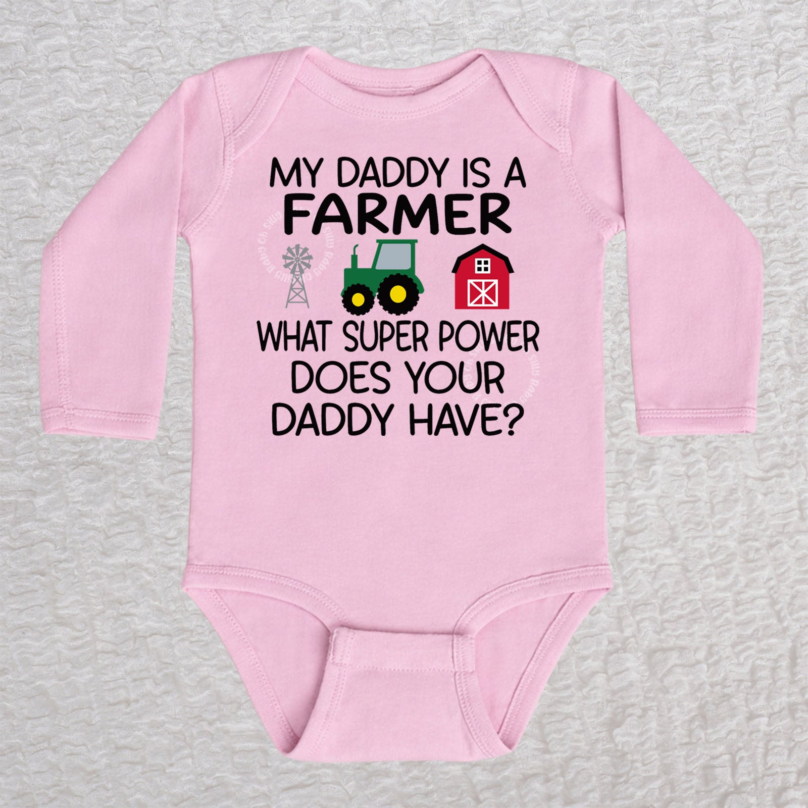 My Daddy Is a Farmer Baby Bodysuit