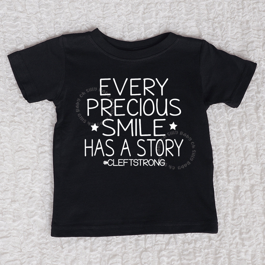 Every Precious Smile Black Shirt