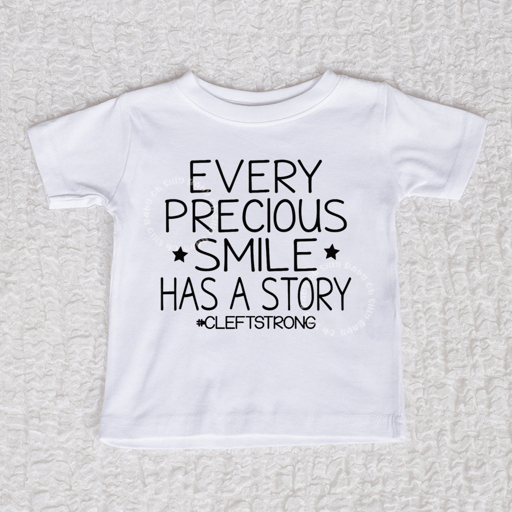 Every Precious Smile White Shirt
