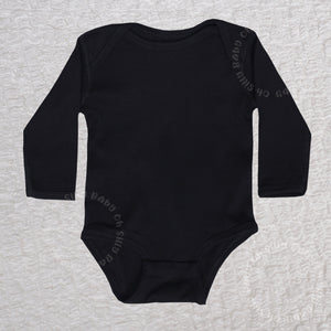 Long Sleeve Black Bodysuit