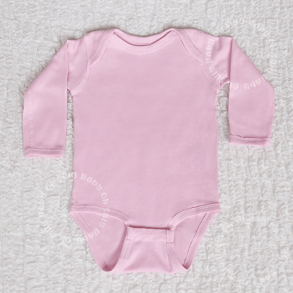 Long Sleeve Pink Bodysuit