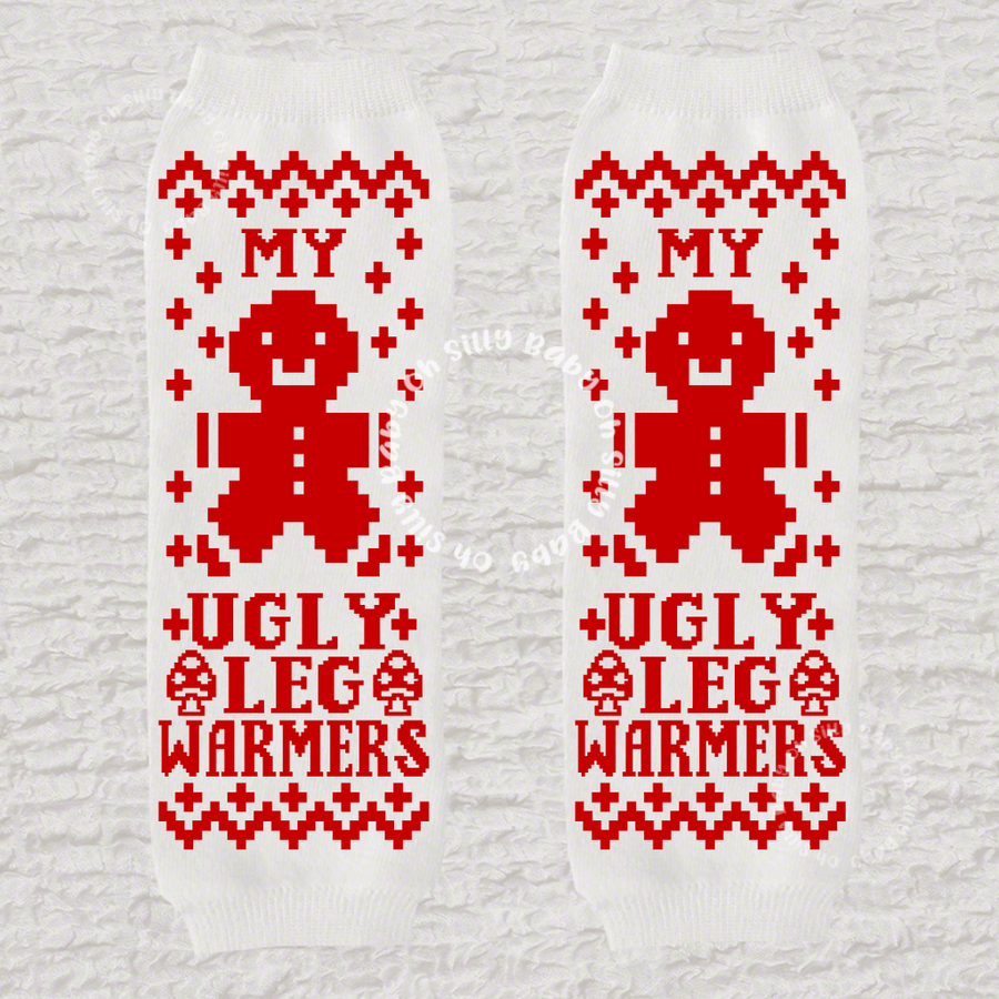 My Ugly Sweater Baby Leg Warmers or Arm Warmers Oh Silly Baby