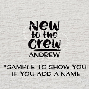 New to the Crew Sample Picture