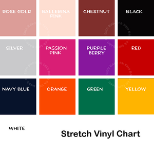 Stretch Vinyl Chart