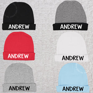Personalized Boy Beanie Hats