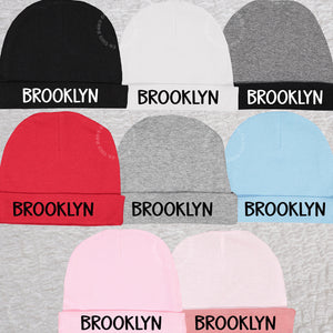 Personalized Name Beanie Hats Girl
