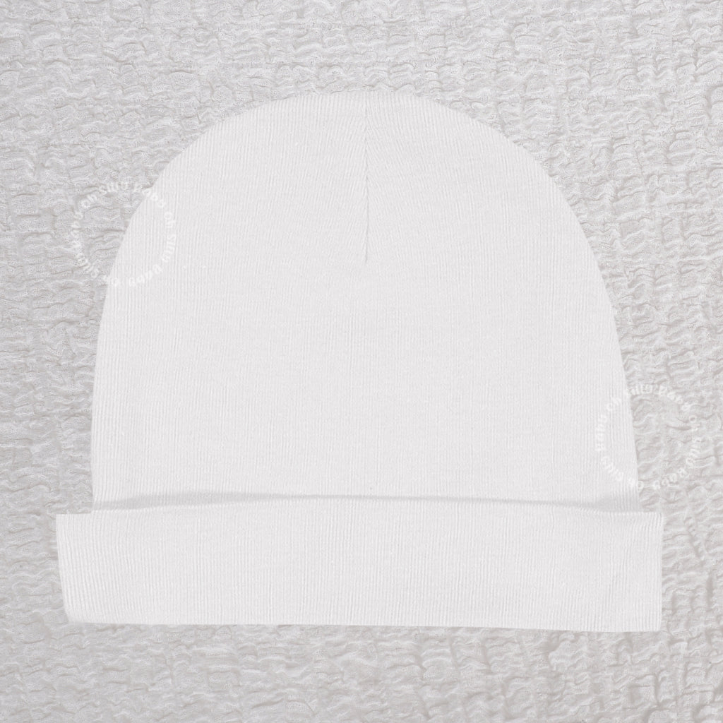 White Beanie Hat