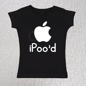 iPood Short Sleeve Black Girl Shirt